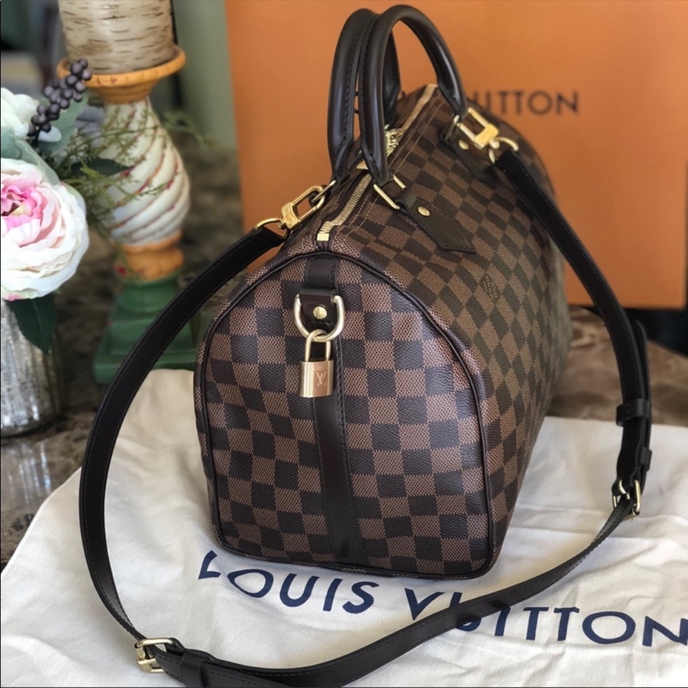 Authentic Louis Vuitton Speedy 30 Bandouliere